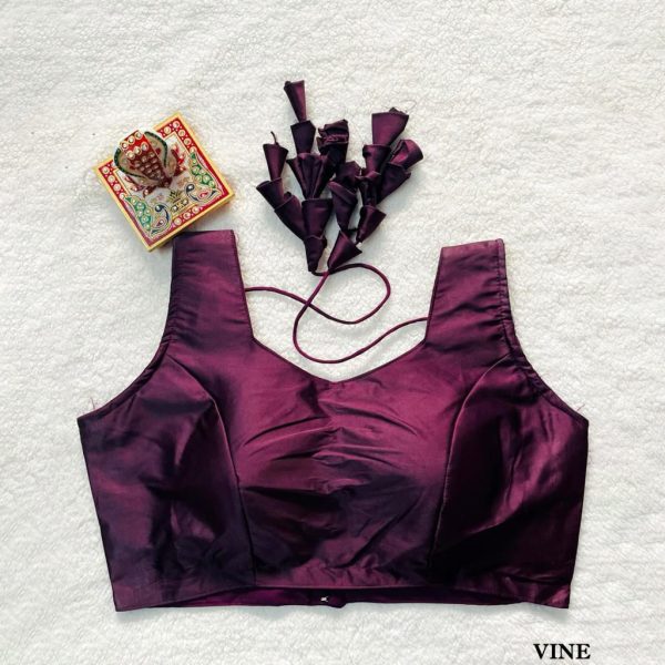 Blouse Maroon & Vine Colors